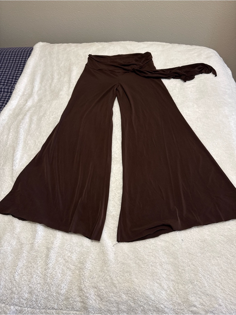 Motherhood Maternity Chocolate Brown Wide-Leg Palazzo Pants